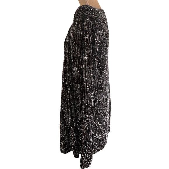 Free People Jacket Harley Sequin Bead Jacket Cardigan Kimono Festival XS Boho EC - Picture 3 of 13